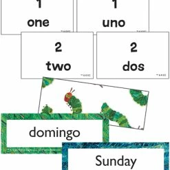 Carson Dellosa Very Hungry Caterpillar Learning Cards, Vocabulary