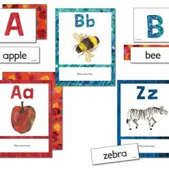 Carson Dellosa World Of Eric Carle Alphabet Learning Cards