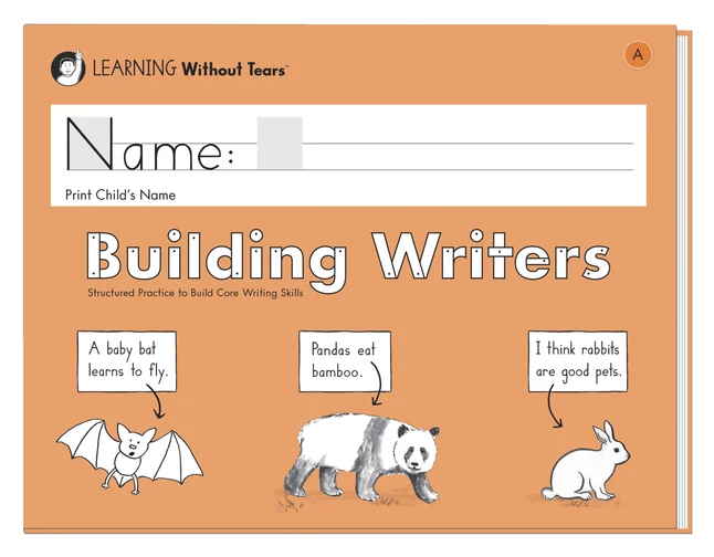 Handwriting Without Tears Building Writers Composition Workbook A, Grade K 3 Handwriting Without Tears Building Writers Composition Workbook A, Grade K