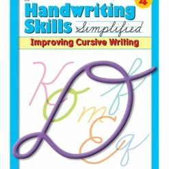Essential Learning Products Improving Cursive Writing Workbook, Grade 4