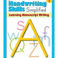 Essential Learning Products Learning Manuscript Writing Workbook, Grade 1