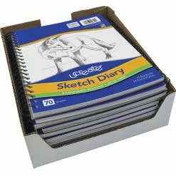 Pacon Art1st Sketch Diary, 8-1/2 X 11 Inches, White, 70 Sheets -Books - Literature Shop 2024288 B ecommfullsize