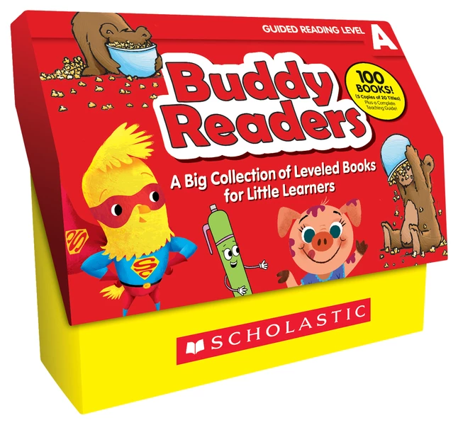Scholastic Buddy Readers, Set Of 100 Books, Level A 3 Scholastic Buddy Readers, Set Of 100 Books, Level A