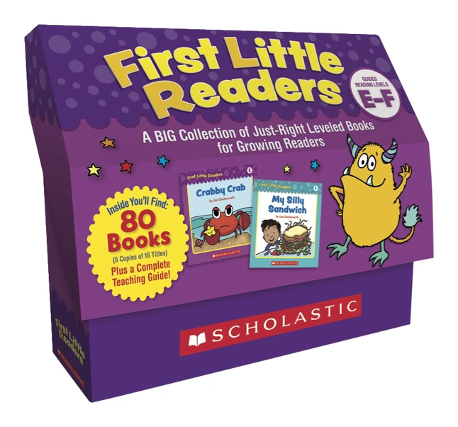 Scholastic First Little Readers, Set Of 80 Books, Level E To F 3 Scholastic First Little Readers, Set Of 80 Books, Level E To F