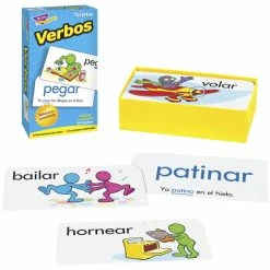 TREND Enterprises, Inc. Trend Enterprises Verbos Skill Drill Flash Cards, Set Of 96 -Books - Literature Shop 2027739 B ecommfullsize