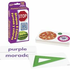 TREND Enterprises, Inc. Trend Enterprises Bilingual Colors & Shapes Flash Cards, Set Of 56 -Books - Literature Shop 2027740 C ecommfullsize