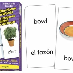 TREND Enterprises, Inc. Trend Enterprises Bilingual Around-the-Home Picture Word Flash Cards, Set Of 96 -Books - Literature Shop 2027741 B ecommfullsize