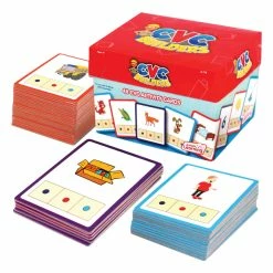 Junior Learning CVC Builders Activity Cards, Set Of 48