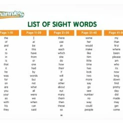 Channie's Channie’s Easy Peasy Sight Words Workbook -Books - Literature Shop 2041287 B ecommfullsize