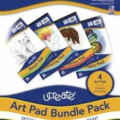 UCreate Art Pad Bundle, 9 X 12 Inches, 4 Assorted Types, 144 Sheets -Books - Literature Shop 2047982 A ecommfullsize