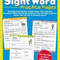 Scholastic Write & Learn Workbook, Sight Words, 100 Practice Pages