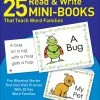 Scholastic Read, Sort & Write Workbook, Word Families, Mini Books -Books - Literature Shop 2048038 A ecommfullsize