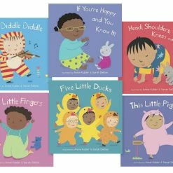 Childsplay Books Child's Play Critters Up Close Sing-Along Toddler Board Book Set, Set Of 6