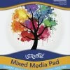 UCreate Mixed Media Pad, White, 9 X 12 Inches, 50 Sheets -Books - Literature Shop 2088697 A ecommfullsize
