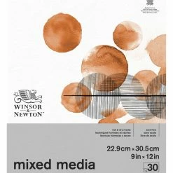 Winsor & Newton Mixed Media Pad, 9 X 12 Inches