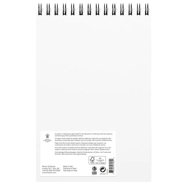 Winsor & Newton Mixed Media Pad, 7 X 10 Inches 4 Winsor & Newton Mixed Media Pad, 7 X 10 Inches - Image 2