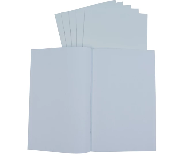 School Smart Blank Books, 11 X 17 Inches, White, 6 Sheets, Pack Of 6 3 School Smart Blank Books, 11 X 17 Inches, White, 6 Sheets, Pack Of 6