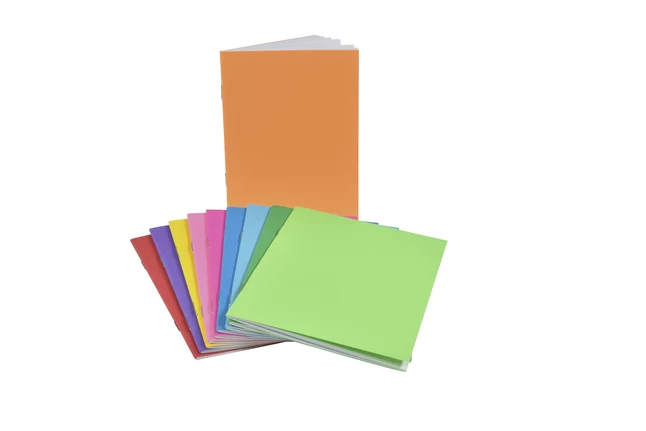 School Smart Bright Blank Books, Assorted Colors, 24 Sheets, Pack Of 10 4 School Smart Bright Blank Books, Assorted Colors, 24 Sheets, Pack Of 10 - Image 2
