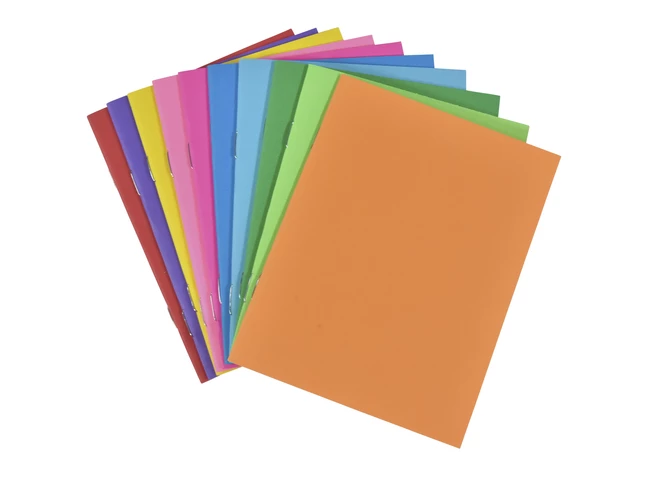 School Smart Bright Blank Books, Assorted Colors, 24 Sheets, Pack Of 10 5 School Smart Bright Blank Books, Assorted Colors, 24 Sheets, Pack Of 10 - Image 3