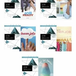 Saddleback Educational Publishing Saddleback Hi-Lo Life Skills In Action: Job Skills Sample Set, High School, Set Of 5 Books