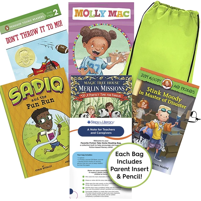 Achieve It! Take Home Bag Favorite Fiction Book Collection, Grade 2, Set Of 10 3 Achieve It! Take Home Bag Favorite Fiction Book Collection, Grade 2, Set Of 10