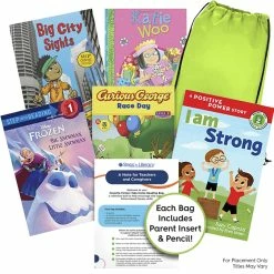 Achieve It! Take Home Bag Favorite Fiction Book Collection, Grade 1, Set Of 10