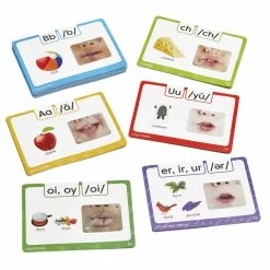 Hand2Mind 3-D Sounds And Phonics Cards Set, Grades PreK To 4 -Books - Literature Shop 2098331 D ecommfullsize