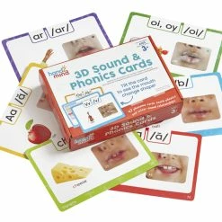 Hand2Mind 3-D Sounds And Phonics Cards Set, Grades PreK To 4 -Books - Literature Shop 2098331 E ecommfullsize