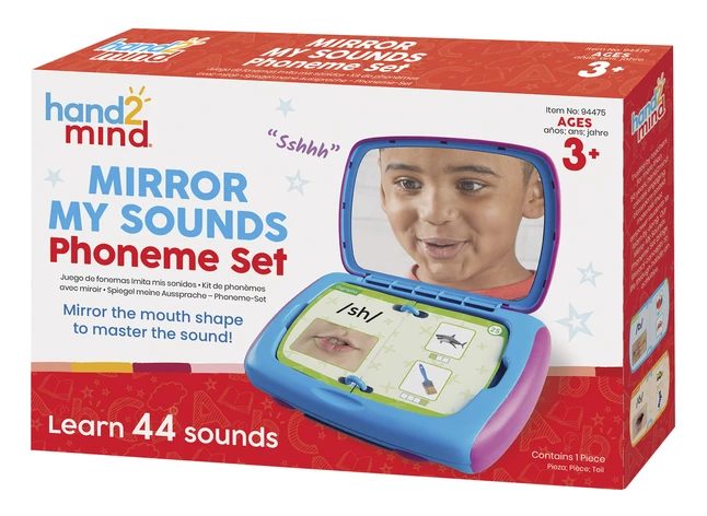 Hand2Mind Phoneme Set Mirror My Sounds 3 Hand2Mind Phoneme Set Mirror My Sounds