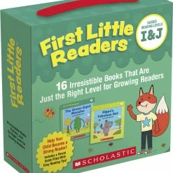 Scholastic First Little Readers Level I And J Single Set With Parent Guide, Grades PreK-2