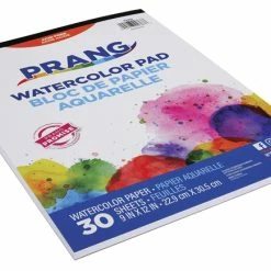 Prang Watercolor Pad, White, 9 X 12 Inches, 30 Sheets 8 Prang Watercolor Pad, White, 9 X 12 Inches, 30 Sheets -Books - Literature Shop 2103357 B ecommfullsize