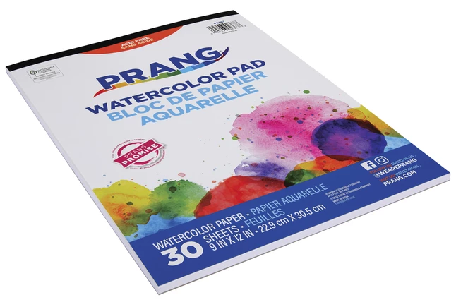 Prang Watercolor Pad, White, 9 X 12 Inches, 30 Sheets 5 Prang Watercolor Pad, White, 9 X 12 Inches, 30 Sheets - Image 3