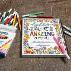 Prang Amazing Artist Sketch Book, Cassie Stephens Signature Line, 30 Sheets -Books - Literature Shop 2103358 D ecommfullsize