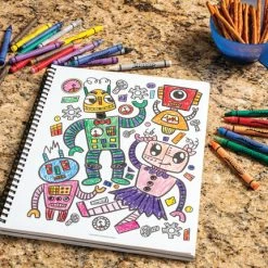 Prang Amazing Artist Sketch Book, Cassie Stephens Signature Line, 30 Sheets -Books - Literature Shop 2103358 E ecommfullsize