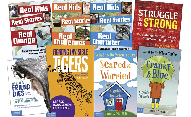 Free Spirit Mental Health Middle School And Teens Collection, Set Of 8 3 Free Spirit Mental Health Middle School And Teens Collection, Set Of 8