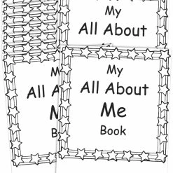 Teacher Created Materials Teacher Created Resource My Own Books: My All About Me Book, Pack Of 10 -Books - Literature Shop 2104574 A ecommfullsize