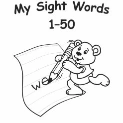 Teacher Created Materials Teacher Created Resource My Own Books: Sight Words 1–50, Pack Of 10