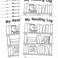 Teacher Created Materials Teacher Created Resource My Own Books: My Reading Log, Pack Of 10 -Books - Literature Shop 2104578 A ecommfullsize
