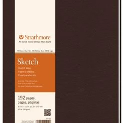 Strathmore 400 Series Sketchbook, 8-1/2 X 11 Inches, 60 Lb, 96 Sheets