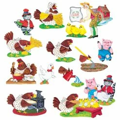 Little Folk Visuals Felt And Board Set, Set Of 5 -Books - Literature Shop 278611 ecommfullsize