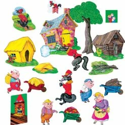 Little Folk Visuals Felt And Board Set, Set Of 5 -Books - Literature Shop 278632 ecommfullsize