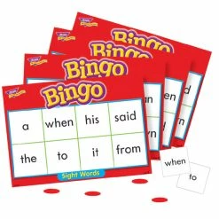 TREND Enterprises, Inc. Trend Enterprises Sight Words Bingo - Set Of 46 Words And 36 Playing Cards