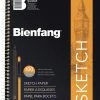 Bienfang Spiral Bound Lightweight Sketchbook, 50 Lb, 8-1/2 X 11 Inch, 100 Sheets -Books - Literature Shop 358664 LowRes ecommfullsize