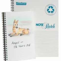 Bienfang Horizontal Sketchbook, 8-1/2 X 11 Inches, 60 Lb, 64 Sheets
