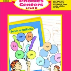Evan-Moor Evan Moor Take It To Your Seat Phonics Centers Level B, Grades K To 1