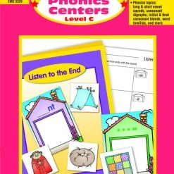 Evan-Moor Evan Moor Take It To Your Seat Phonics Centers Level C, Grades 1 To 2