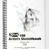 Sax 100 Artist's Sketchbook, 80 Lb, 9 X 12 Inches, White -Books - Literature Shop 402683 C ecommfullsize
