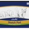 Ucreate Lightweight Sketch Pad, 12 X 18 Inches, White, 50 Sheets -Books - Literature Shop 453701 A ecommfullsize