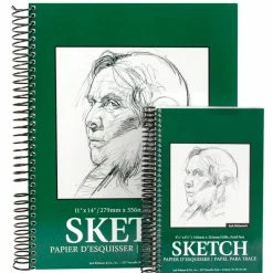 Jack Richeson Sulphite Sketch Pad, 5-1/2 X 8-1/2 Inches, 60 Lb, 100 Sheets
