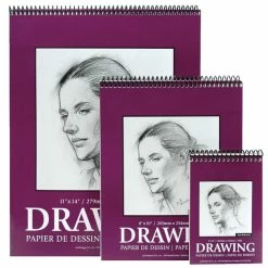 Jack Richeson Heavy Weight Drawing Pad, 5 X 8 Inches, 75 Lb, 30 Sheets